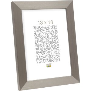 Plastový rám S41VD1 strieborný 15x15 cm