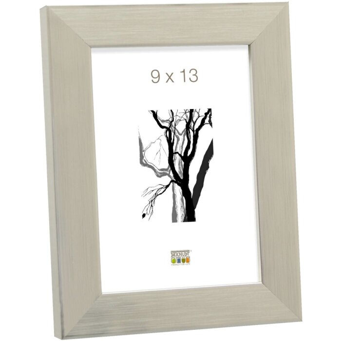 Plastový rám S41VD4 strieborný lesklý 24x30 cm