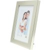 Plastový rám S41VD4 strieborný lesklý 30x40 cm