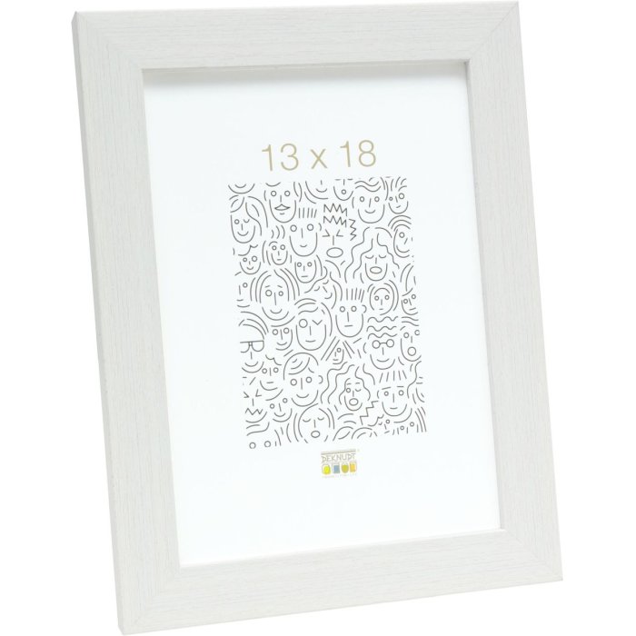 Plastový rám S41VF1 biela štruktúra 20x20 cm