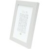 Plastový rám S41VF1 biela štruktúra 20x20 cm