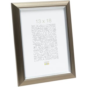Plastový rám S42JD 20x28 cm strieborný