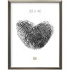 Plastový rám S42JD 20x30 cm strieborný