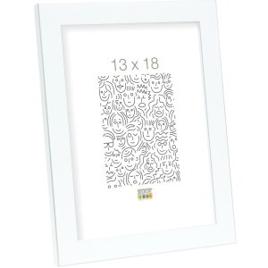 Plastový rám S41VK1 biely 30x45 cm