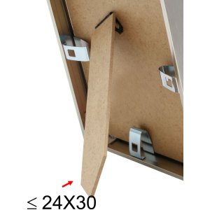 Hliníkový rám S024 Maarii 40x50 cm titánová farba