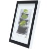 Rám na obraz čiernobiely z dreva 15,0 x 20,0 cm S43AL