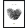 Rám na obraz čiernobiely z dreva 15,0 x 20,0 cm S43AL