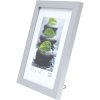 Deknudt MDF drevený rám S44C 15x20 cm strieborný