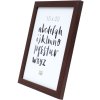 Deknudt MDF drevený rám S44C 18x24 cm tmavohnedý