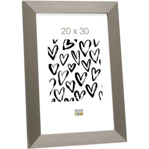 Plastový rám Deknudt S42P strieborný 10x15 cm