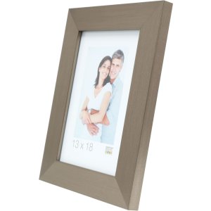 Plastový rám Deknudt S42P strieborný 10x15 cm