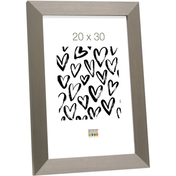 Plastový rám Deknudt S42P strieborný 13x18 cm