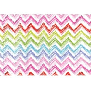 Artebene Papierbogen Zik Zak Streifen 50x70 cm...