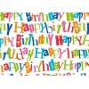 Artebene papier 50x70 cm Happy Birthday multic.