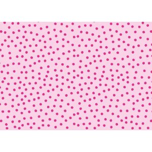 Papier 50x70cm bodky rosé