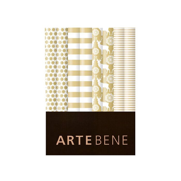 Artebene baliaci papier hviezdy 70x200 cm