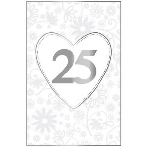 Artebene Karte Silberhochzeit