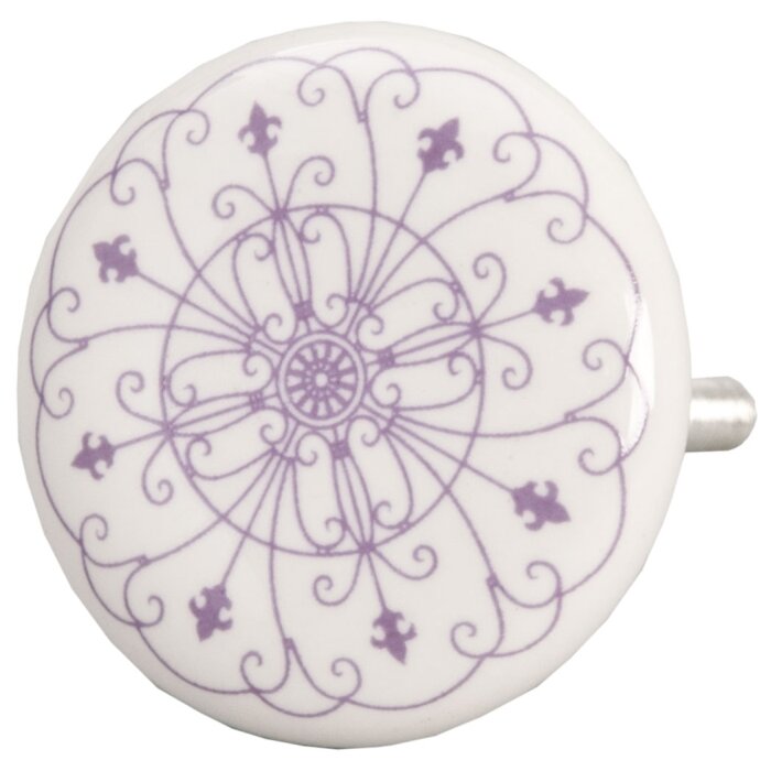 Muster aubergine (61891)