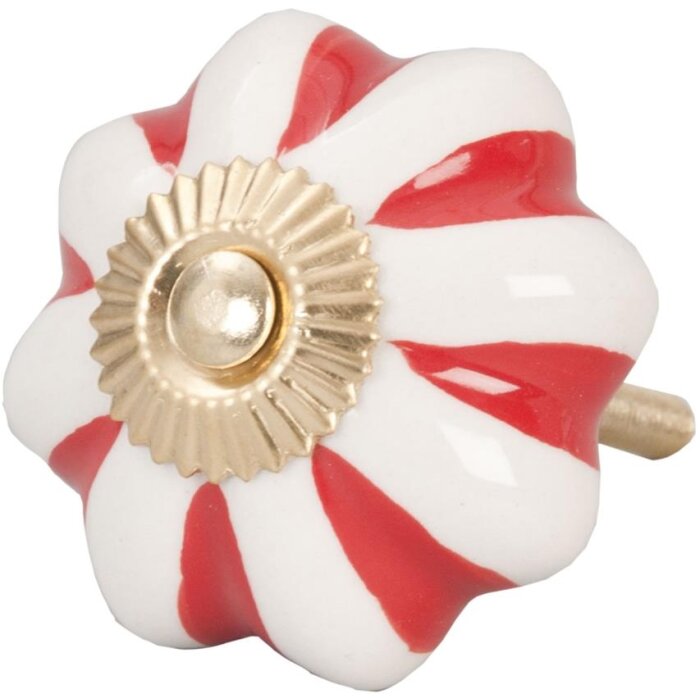 Streifen weiß rot (61856)