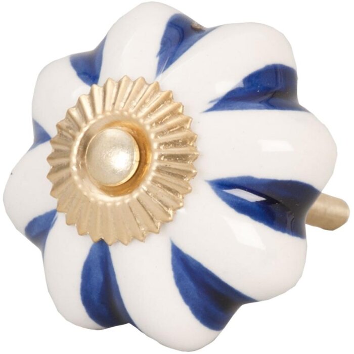 Pruhy biela modrá (61855)