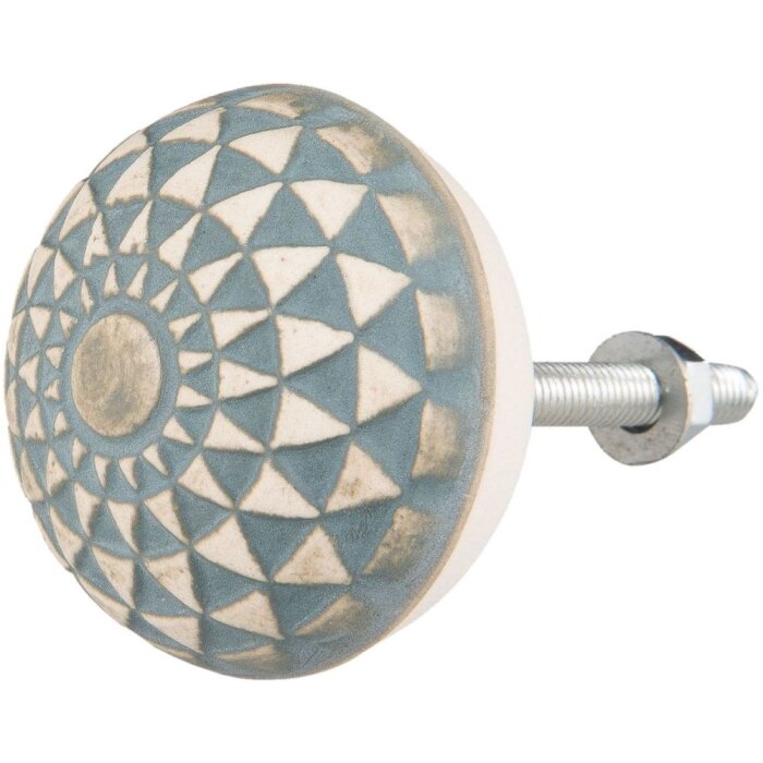 Dreieck blau weiß (63875)