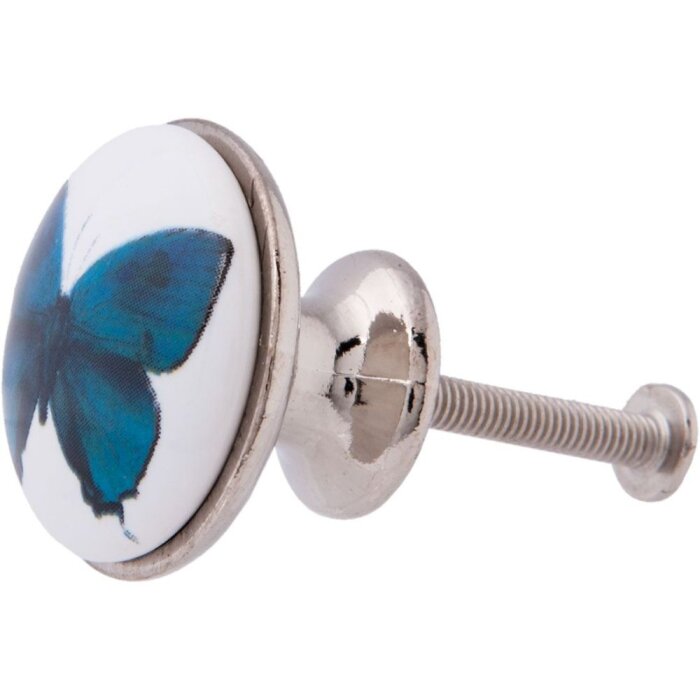 Motýlia modrá biela (63811)